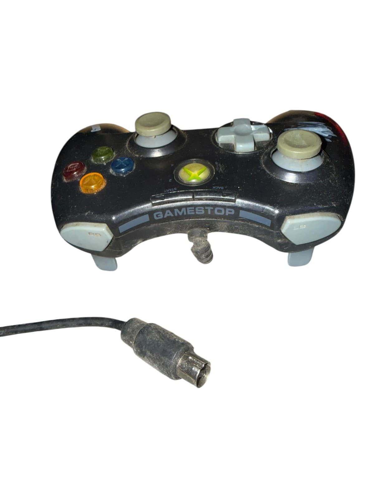 GameStop Black Wired Game Controller for Xbox 360 - Thumbnail 4