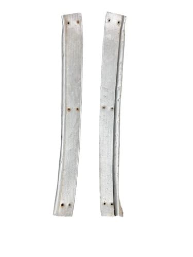 Vintage Willys Jeepster Aluminum Door Sills 1948-1951 Original Parts - Thumbnail 2