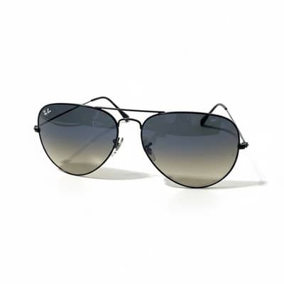 Ray-Ban RB3026 Aviator Large Metal L2821 62mm Black Gradient Sunglasses - Image 1