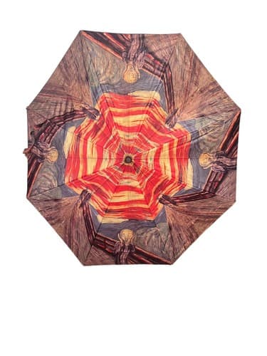 Munch’s “The Scream” Art Umbrella | Vivid Design | Artistic Collectible - Thumbnail 4