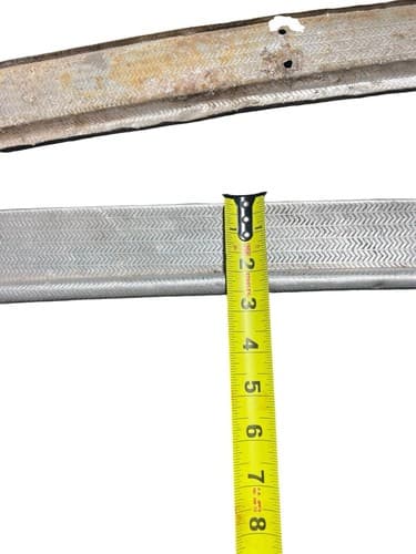 Vintage Willys Jeepster Aluminum Door Sills 1948-1951 Original Parts - Thumbnail 14