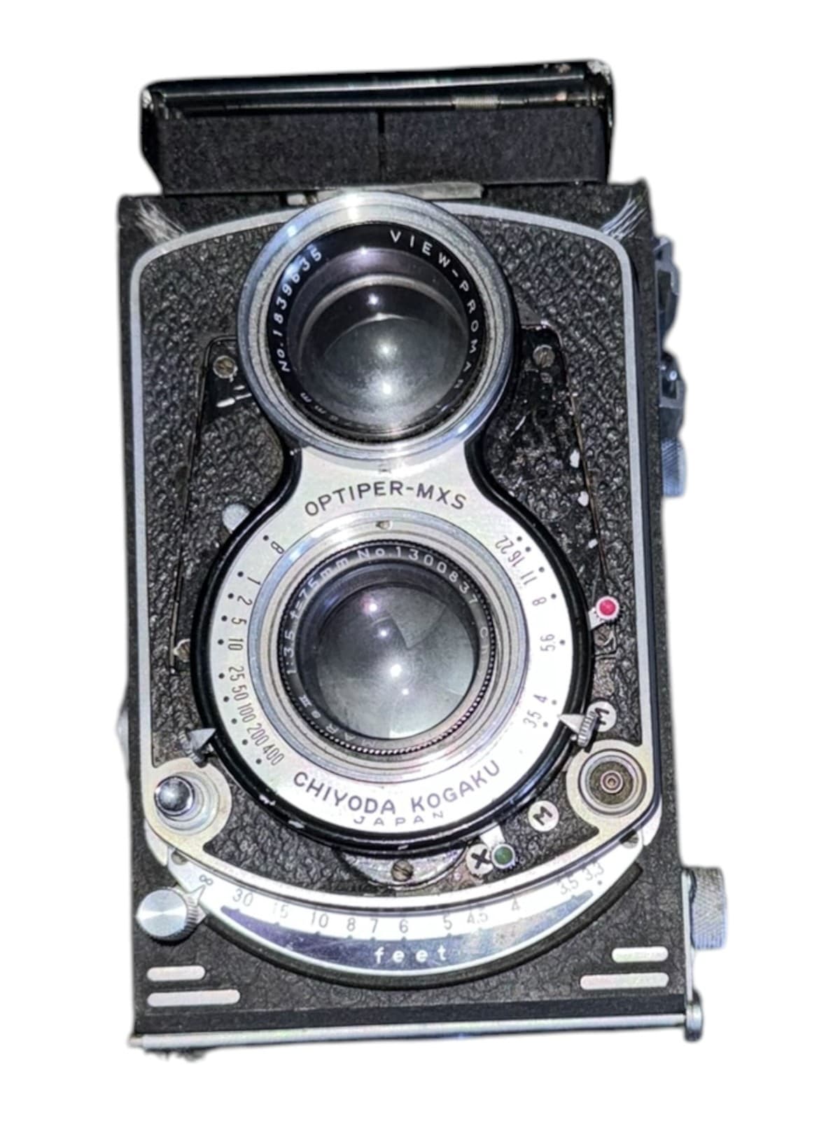 Vintage Minoltacord TLR 120 Film Camera by Chiyoda Kogaku - Thumbnail 12