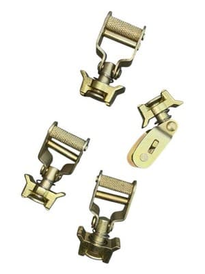 (Lot Of 4) RED-BUD 40041-10 Industrial Cam Lock Strap Buckle Cargo Tie-Down - Thumbnail 2