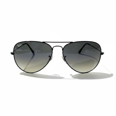 Ray-Ban RB3026 Aviator Large Metal L2821 62mm Black Gradient Sunglasses - Thumbnail 2