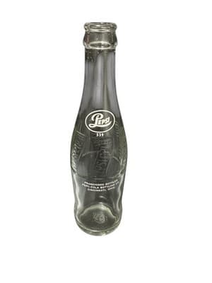 Vintage 1959 Pepsi-Cola Cincinnati OH 12oz ACL Swirl Glass Soda Bottle - Thumbnail 2