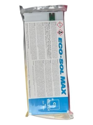 Roland ECO-SOL MAX ESL3-CY Cyan Ink 220cc OEM Sealed - Image 1