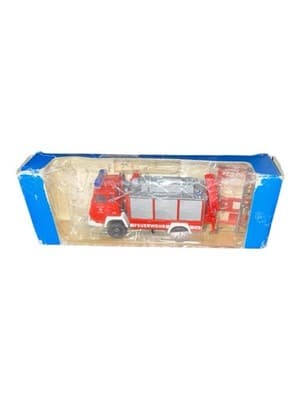 Roco HO 1328 Steyr 91 SRF Fire Truck Red Vintage Model Boxed READ - Thumbnail 2