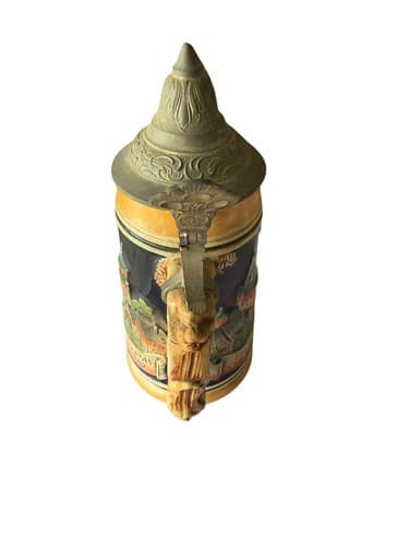 Western Germany Thewalt Beer Stein Bei Spiel Und Scherz Bleibt Froh Das Herz - Thumbnail 9