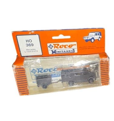 Roco Minitanks HO 369 Mercedes L1500 SLF 8 Fire Truck Boxed READ - Image 1