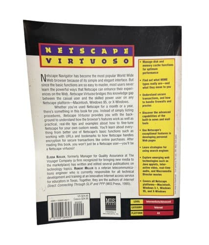 Netscape Virtuoso 1st Edition by Elissa Keeler and Robert Miller - Thumbnail 2