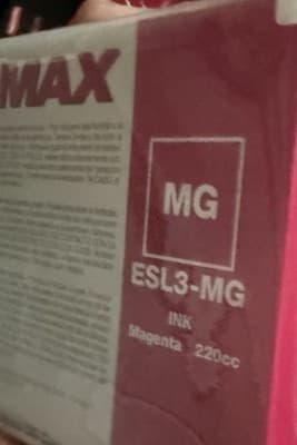 Roland ECO-SOL MAX ESL3-MG Magenta Ink 220cc OEM Sealed - Thumbnail 3