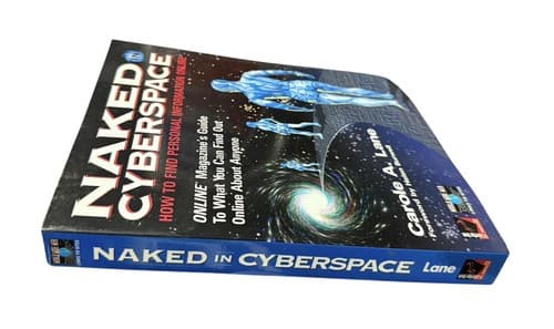 1997 Paperback Naked in Cyberspace : How to Find Personal Information Online - Thumbnail 3