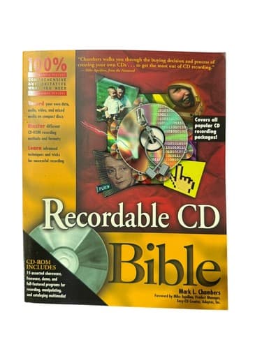 Vintage Print Recordable CD Bible With CD-ROM - Image 1