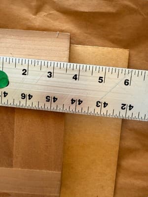 Vintage Letterpress Cut Printing Block Type High ‘RUSH’ 7.5in x 3.5in - Thumbnail 3