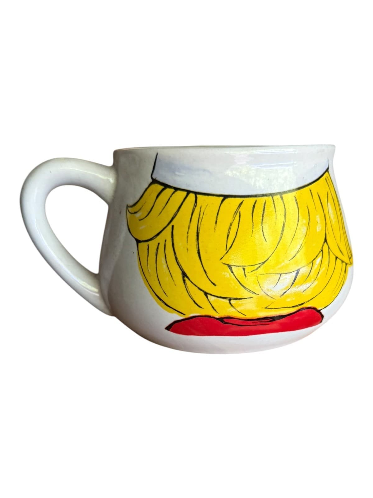 vintage 1998 Houston Harvest Campbell's Soup Kids Mug Cup White Ceramic - Thumbnail 2