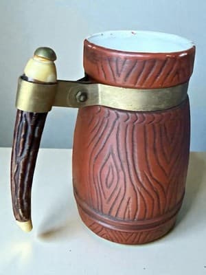 Vintage Original Thewalt West Germany Hunting Beer Stein - Thumbnail 4