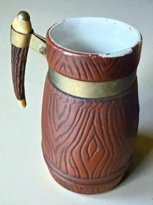 Vintage Original Thewalt West Germany Hunting Beer Stein - Thumbnail 5