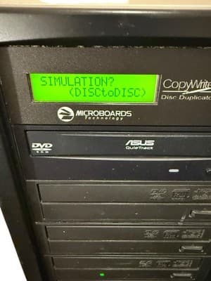 Microboards Premium Pro DVD CD Tower Copier 10x Recorders PRO-8810 - Thumbnail 2