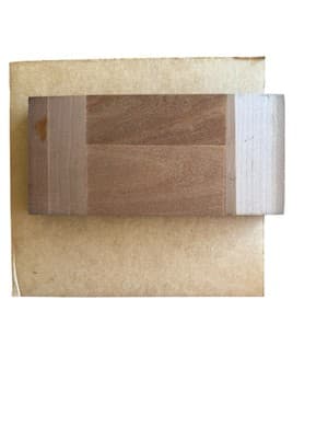 Vintage Letterpress Cut Printing Block Type High ‘RUSH’ 7.5in x 3.5in - Thumbnail 2