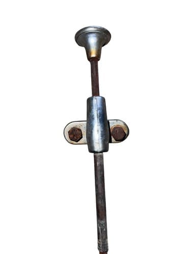 Vintage Borg-Warner Overdrive (OD) Cable with Manual Engagement Knob 1940s 1950s - Thumbnail 6