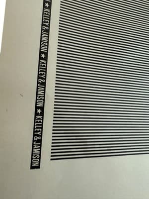 Vintage Kelley & Jamison Drafting Sheet Unused Excellent Condition 20in x 14in - Thumbnail 6