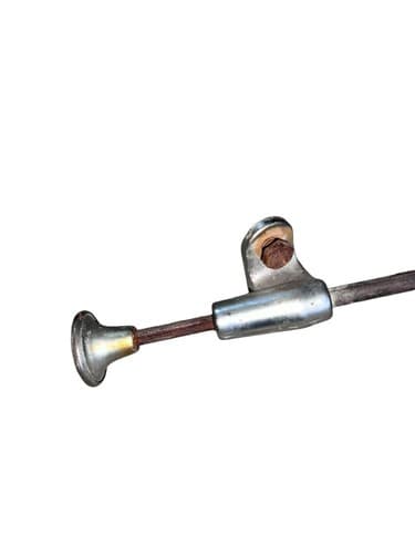 Vintage Borg-Warner Overdrive (OD) Cable with Manual Engagement Knob 1940s 1950s - Thumbnail 5