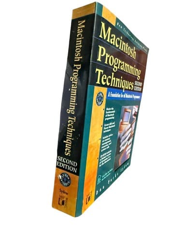 Macintosh Programming Techniques (New Technology Building Blocks) Vintage 1996 - Thumbnail 4