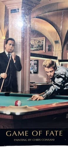 Game Of Gate Consani Wood Poster 11x14 James Dean Marilyn Monroe Elvis Bogart - Thumbnail 5