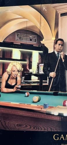 Game Of Gate Consani Wood Poster 11x14 James Dean Marilyn Monroe Elvis Bogart - Thumbnail 4