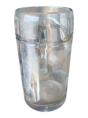 Vintage MILLER BEER 8" X 3" Heavy Glass Beer Alcohol Frozen Chilled Mug - Thumbnail 4