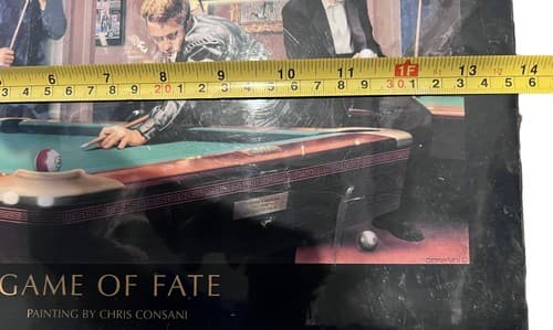 Game Of Gate Consani Wood Poster 11x14 James Dean Marilyn Monroe Elvis Bogart - Thumbnail 7