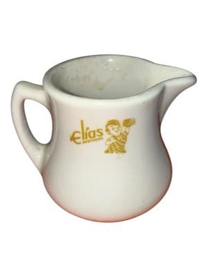 Vintage Elias Brothers Big Boy Creamer Sterling China Restaurant Ware - Thumbnail 2