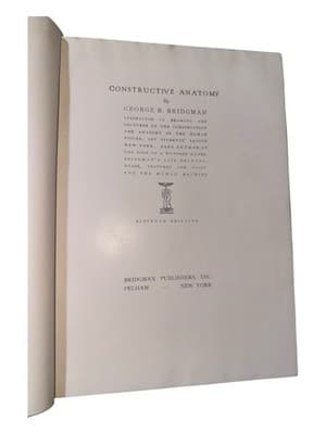 Constructive Anatomy George B. Bridgman – Eleventh Printing (December 1941) - Thumbnail 9