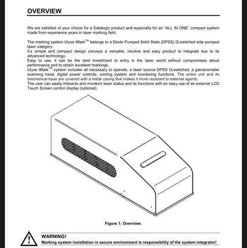 TYKMA Electrox 6W Laser Marker 2011 Model 2406-13A Head Module - Thumbnail 17