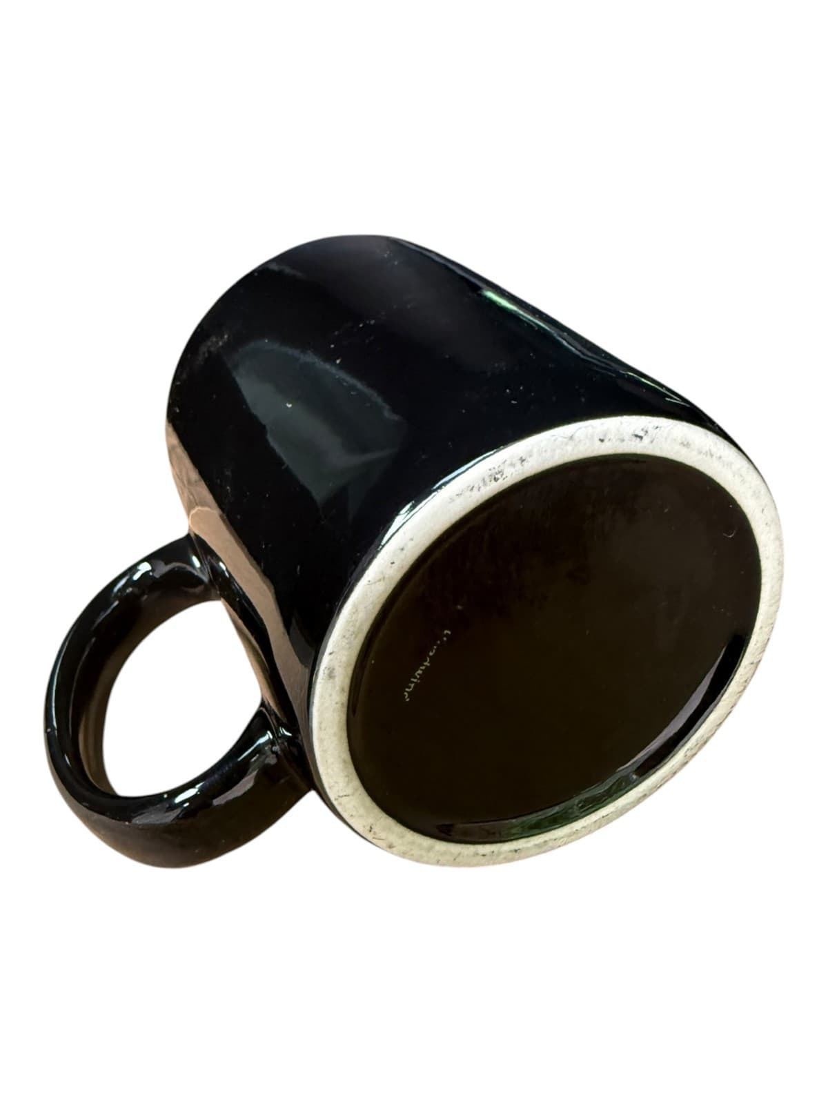 Lawson Products Black Ceramic Coffee Mug with Gold Map Logo - Thumbnail 6