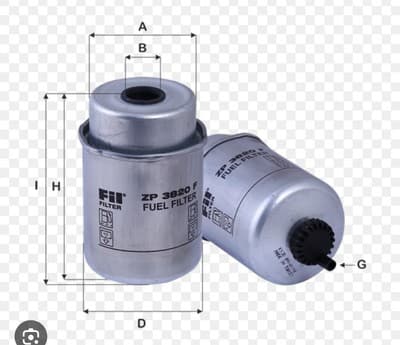 Fil Filter ZP 3820 F Fuel Filter - Thumbnail 5