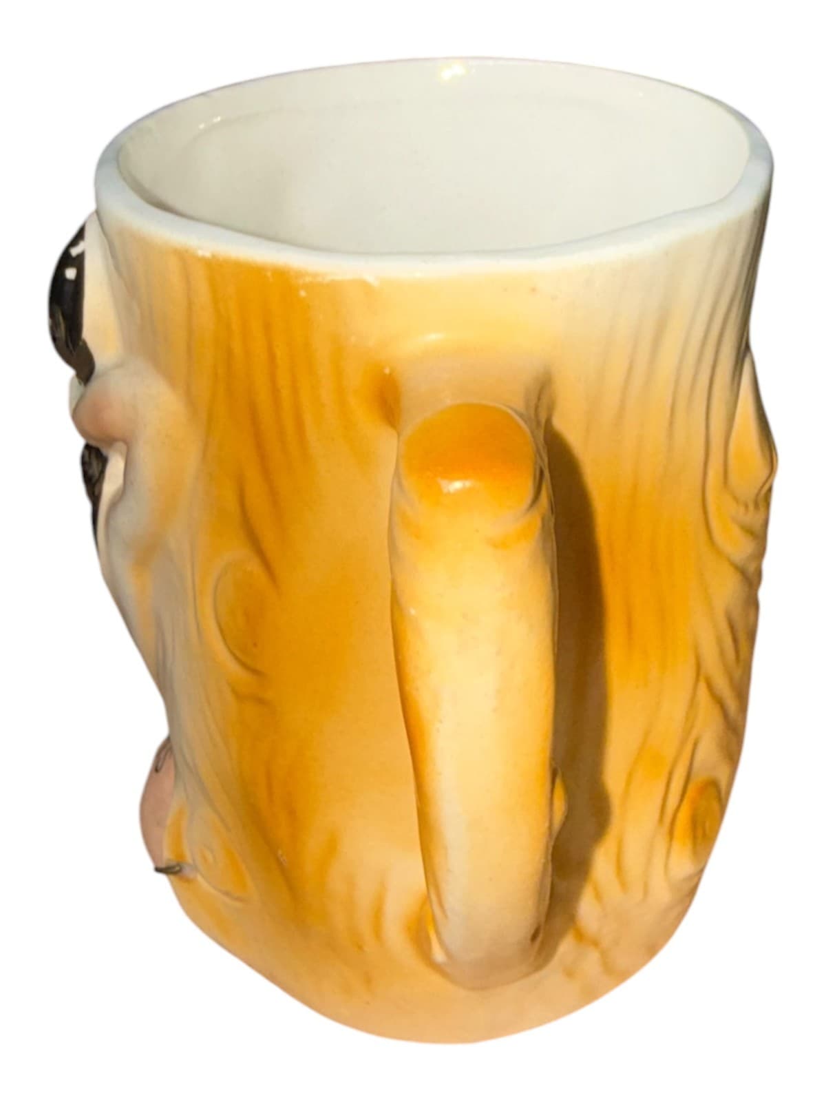 Vintage Naughty Erotic Bottoms Up Lady Ceramic Coffee Mug - Thumbnail 8