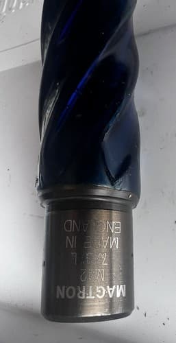 Magtron 7/8” L M42 Annular Cutter HSS Cobalt Core Drill Bit Made in England NOS - Thumbnail 5