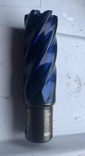 Magtron 7/8” L M42 Annular Cutter HSS Cobalt Core Drill Bit Made in England NOS - Thumbnail 2