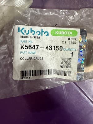 Kubota K5647-43150 Collar Gauge - Image 1