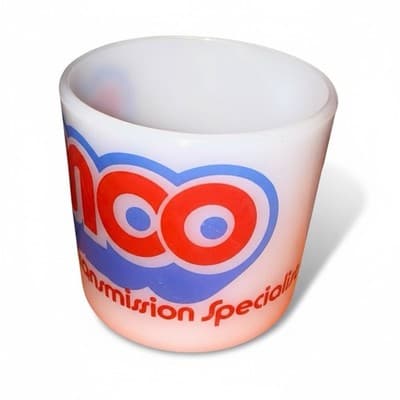 Vintage AMOCO Federal Glass Advertising Mug – Transmission Specialist - Thumbnail 3