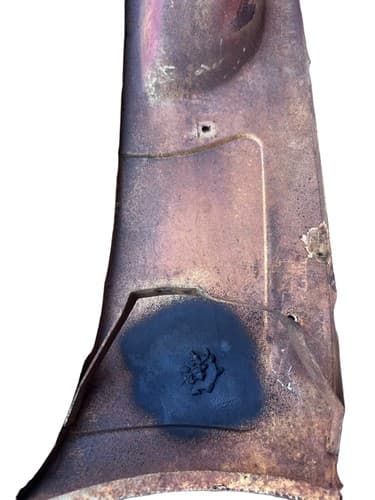 Willys Jeepster Rear Splash Pan – Original Part - Thumbnail 12