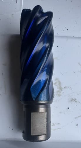 Magtron 7/8” L M42 Annular Cutter HSS Cobalt Core Drill Bit Made in England NOS - Thumbnail 3