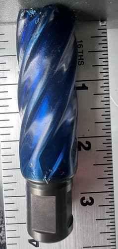 Magtron 7/8” L M42 Annular Cutter HSS Cobalt Core Drill Bit Made in England NOS - Thumbnail 7
