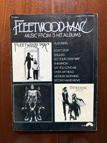 Fleetwood Mac Music From 3 Hit Albums Piano Vocal Chords - Thumbnail 2