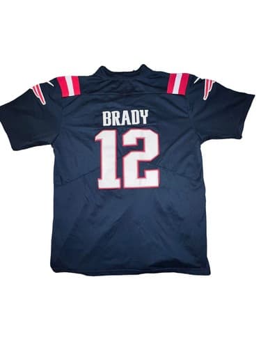 NIKE On-Field Super Bowl 53 Champions Tom Brady no 12 Patriots Jersey Size XXL - Thumbnail 6