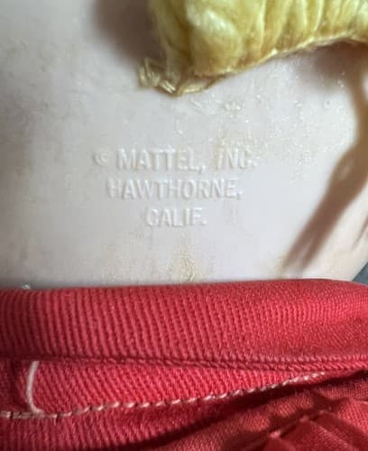 Vintage Mattel Sister Belle Doll Circa 1960’s Missing Pull String - Thumbnail 5