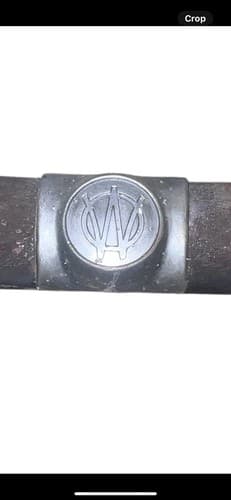 Vintage Willys Jeepster Dash Molding Trim with Overland Logo, 1948-1951 - Image 1