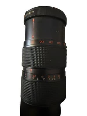 Chinon 85-210mm f/4.5 Zoom Macro Manual Focus Lens - Thumbnail 4