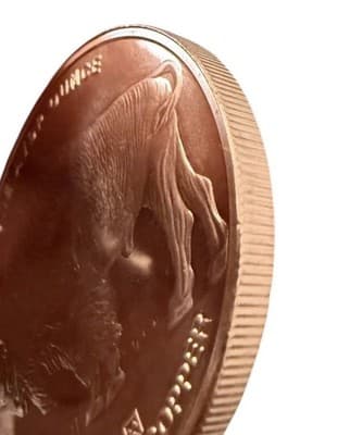 (3) 1 oz .999 Fine Copper Buffalo Round – Native American Liberty Coins BU - Thumbnail 4